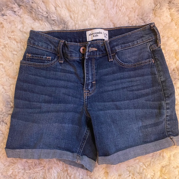 abercrombie kids Other - Abercrombie girls denim shorts size 13/14